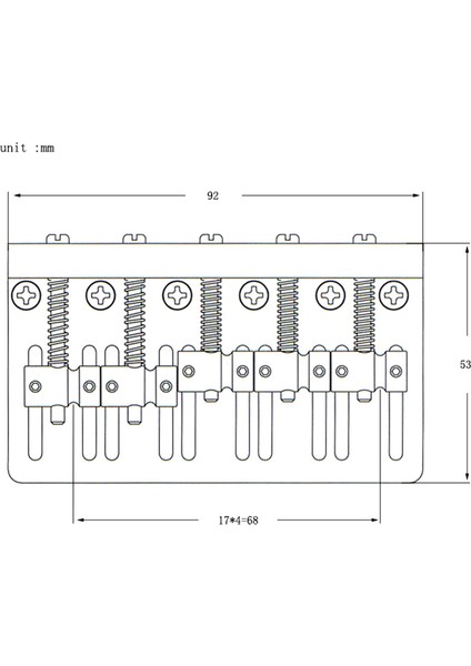 5 Dize Kalınlaştırılmış Bas Eyer Köprüsü Çekme String Plakası 5 String Elektrik Bas Gitar Aksesuarları Gümüş (Yurt Dışından) fiyatları