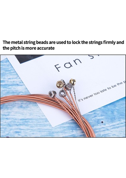 6pcs/set Akustik Gitar Stresi Yedek Çelik Dize Müzikal Aletler Için Elektrik Bas Gitar Aksesuar (Yurt Dışından) indirimleri