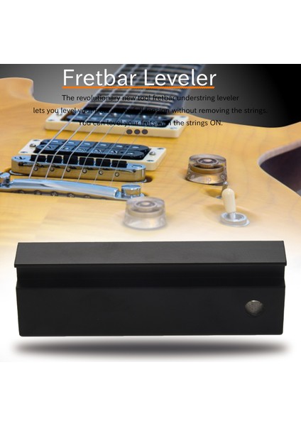 Fretbar Understring Leveler Fret Zımparalama Tesviye Işın Dosyası Çubuğu Gitar Bas Onarım Bakımı Için Luthier Aracı (11.5cm) (Yurt Dışından) fırsatları