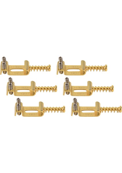 6 Roller Köprü Çekme Dize Kodu Stratocaster Telecaster Için Elektro Gitar Eyer Ele Gitar Aksesuarları Altın (Yurt Dışından) fiyatları