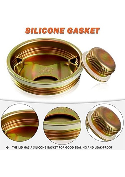 12 Paket Çelik Bung Tapası Drum Bung 6cm ve 3cm Bung Delik Kapağı 55 Galon Davul Kapakları Kaplamalı Kaplamalı Metal Bung Kapakları (Yurt Dışından) fırsatları