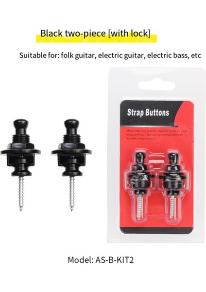 Gitar Kayış Kilitleri, Hızlı Serbest Bırakma Kayışı Kilit Tutucu Sistemi, Elektrik, Bas, Akustik Gitar Için Gitar Kayış Kilidi (Yurt Dışından) fırsatları