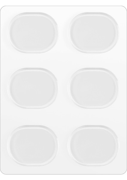 6pcs/set Trampet Drum Sessiz Ped Davul Damper Jel Pedler Trampet Tom Davul Susturucu Sessiz Şeffaf Perküsyon Enstrüman Aksesuarları (Şeffaf) (Yurt Dışından)