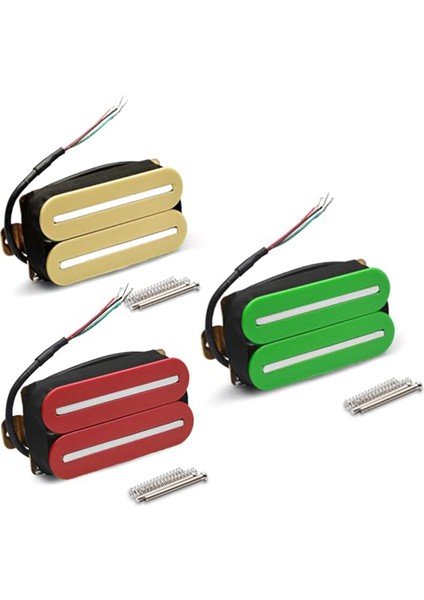Yüksek Çıkış Boyun Toplama Çift Sıcak Ray Humbucker Pikap Sarı (Yurt Dışından) fiyatları
