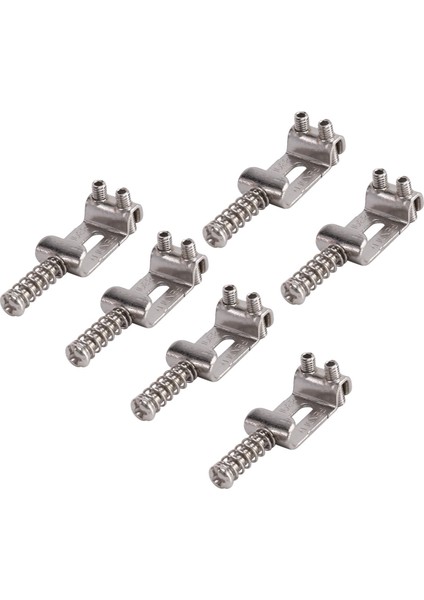 Fender Strat Stratocaster Tele Telecaster Için Gitar Köprüsü Saddles Roller Tremolo Gümüş (Yurt Dışından)