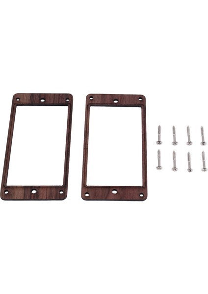 2pcs Elektro Gitar Ahşap Humbucker Gitar Pikap Çerçevesi Pikap Montaj Yüzüğü (Yurt Dışından) fiyatları
