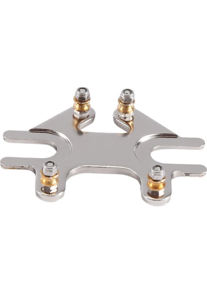 2+2 Profesyonel Gitar Ipi Tuning Pegs Machine Heads Gitar Ayarlama Aracı Müzik Enstrüman Aksesuarları Gümüş (Yurt Dışından)