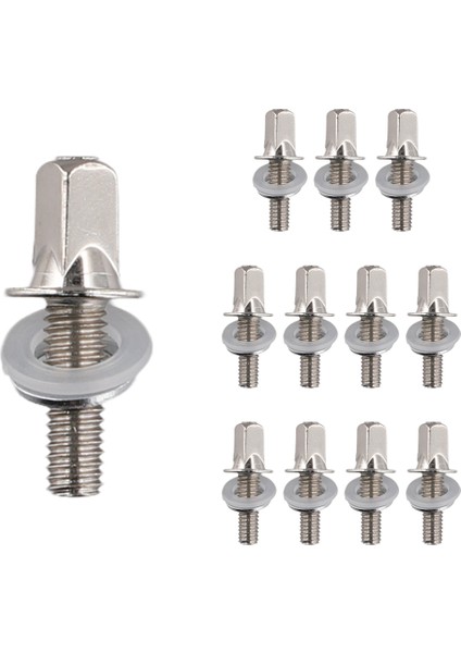 12PCS Davul Gerginlik Çubukları Gerginlik Vidaları Bas Davul Vidaları Set Bas Trampet Davul Aksesuarları Davul Donanımı M5X15MM (Yurt Dışından)