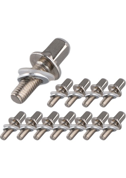 12PCS Davul Gerginlik Çubukları Gerginlik Vidaları Bas Davul Vidaları Set Bas Trampet Davul Aksesuarları Davul Donanımı M5X15MM (Yurt Dışından) modelleri