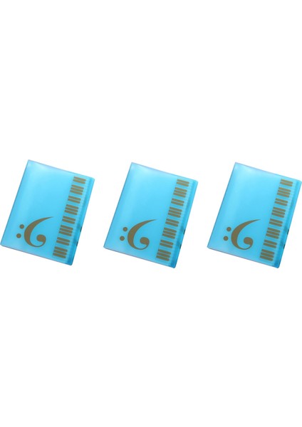 3pcs Notalar Klasörü Personel Müzik Klasörü, Piyano Skor Klasörü, Boyut A4&#39;e Uyuyor, Yazılabilir ve Çıkarılabilir Koro Klasörü B (Yurt Dışından)