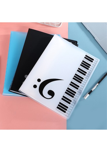 3pcs Notalar Klasörü Personel Müzik Klasörü, Piyano Skor Klasörü, Boyut A4&#39;e Uyuyor, Yazılabilir ve Çıkarılabilir Koro Klasörü B (Yurt Dışından) modelleri