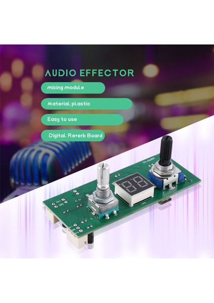 Dsp Dijital Yankılama Karaoke Yankı Kurulu Ktv Mikser Efektör Anti-Bitelik Modül Çok Sesli Efektler (Yurt Dışından) fırsatları