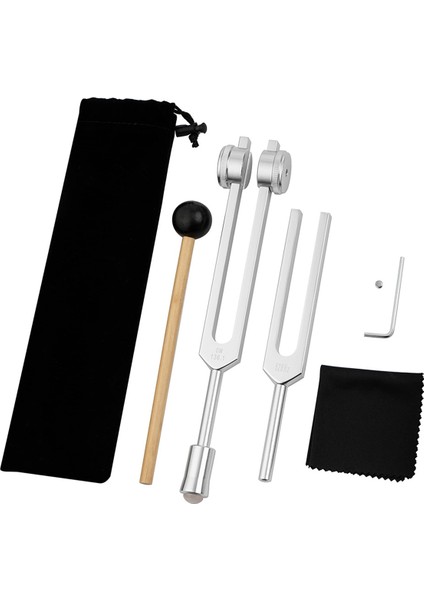 528 Hz Şifa Için Tuning Çatalları Çakra Seti OM136.1 Hz Onarım Için Ses Iyileştirme Aletleri Ayar Çatal Tutucu A (Yurt Dışından)