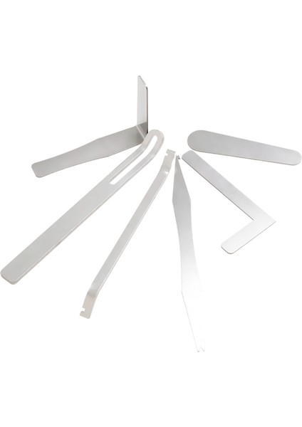 Saksafon Onarım Aracı Rüzgar Müziği Onarım 6 Parçalı Set Yay Iğne Kancası Si Ses Kapağı Ayarlama Ses Deliği Onarım E Plakalar (Yurt Dışından) modelleri