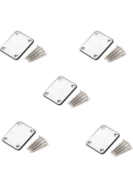 Gümüş Elektro Gitar Takviye Plakası Elektro Gitar Takviye Plakası Bağlantı Plakası (Yurt Dışından)