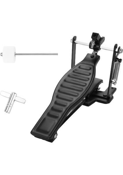 Davul Pedalı Siyah Alüminyum Alaşım Çocukları Davul Çırpıcı Çubuk ve Davul Anahtarı ile Davul Pedal Seti (Yurt Dışından) fiyatları