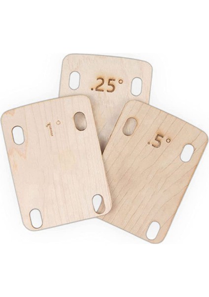 3 Adet Gitar Boyun Yastığı, Katı Akçaağaçtan Yapılmış, Cıvatalı Boyun Için Koruyucu Gitar Boyun Yastığı (Yurt Dışından)