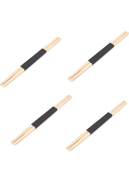 8 Adet Davul Çubuğu 5A Hickory Ahşap Davul Çubukları, Yüksek Kalite, Taşıma Çantası ile Dayanıklı (Yurt Dışından)