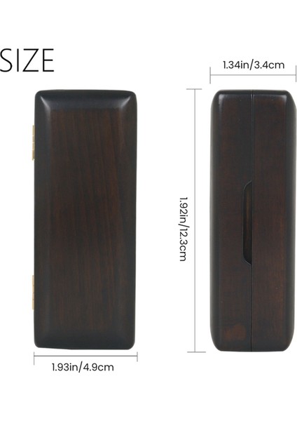 Ahşap Saksafon Ağızlık Saklama Kutusu Saksafon Kafa Anti-Basınçlı Taşınabilir Enstrüman Ağızlık Koruyucu Katı Ahşap Kutu (Yurt Dışından) fiyatları