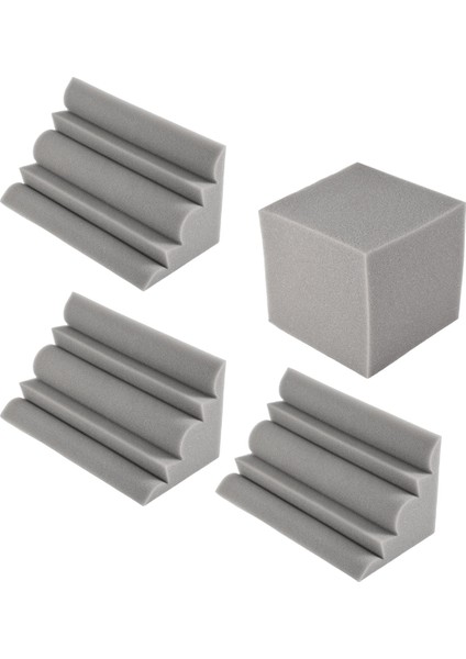 Emilim Köpük Ev Sineması Köşesi Ses Yalıtım Pamuklu Akustik Köpük Fayans Panelleri, Gri (Yurt Dışından) modelleri