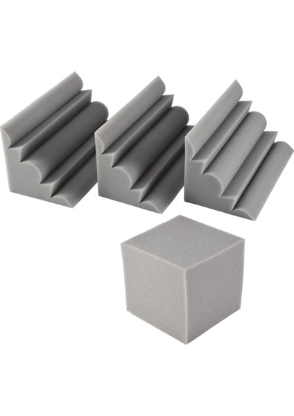 Emilim Köpük Ev Sineması Köşesi Ses Yalıtım Pamuklu Akustik Köpük Fayans Panelleri, Gri (Yurt Dışından) fırsatları