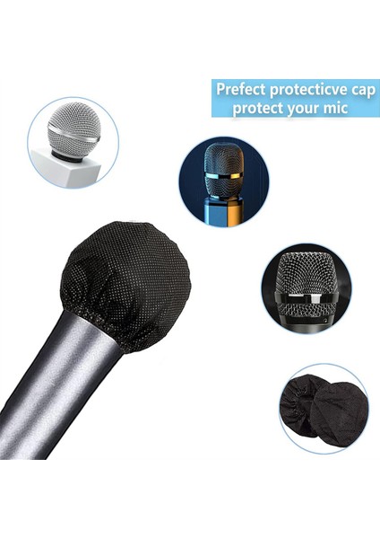 400PCS Tek Kullanımlık Mikrofon Kapağı, Karaoke Ktv Kayıt Stüdyosu 4 Renk Için El Taşınır Mikrofon Ön Cam (Yurt Dışından) indirimleri