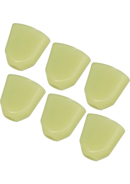 6pcs Tuning Peg Kapakları Cilalı Tuner Anahtarı Akustik ve Elektro Gitarlar Için Yıkayıcı Parçaları, Tuner Kapağı A (Yurt Dışından)