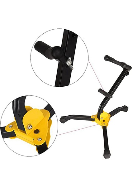 Saksafon Standı, Taşınabilir Katlanır Saksafon Standı - Ayarlanabilir Üçgen Taban, Müzik Aleti Aksesuarları (Yurt Dışından) indirimleri