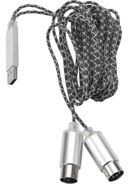 Eleman Mıdı Kablosu-Usb In-Out Dönüştürücü, Gösterge Işığı ile Profesyonel Mıdı Arayüzü, Ftp Işleme Çipi, Metal Kabuk (Yurt Dışından) fırsatları