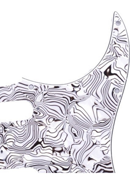 Gitar Aksesuarları Elektro Gitar Pickguard Ön Kapak Elektro Gitar Pickguard Siyah Beyaz Kabuk (Yurt Dışından) indirimleri