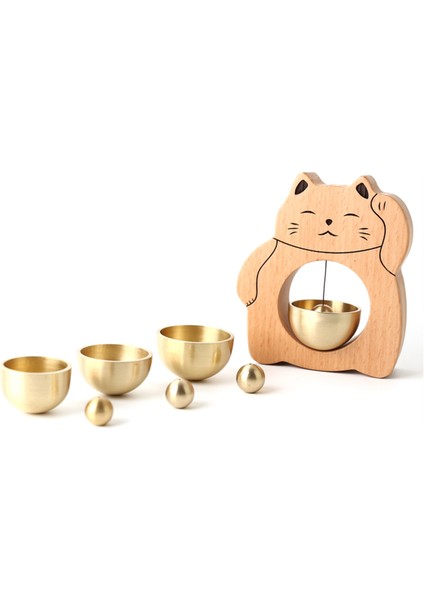 41MM Dopleamine Bell Bell Aksesuarlar Buzdolabı Çan Aksesuarları Japon Tarzı Ahşap Çan Kapı Zili (Yurt Dışından) fiyatları