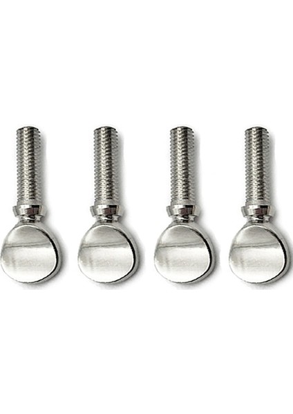 4pcs Saksafon Boyun Vidası Sıkma Vidası Saksafon Saksafon Bas Klarnet Aksesuarı (Gümüş) ile Uyumlu (Yurt Dışından)