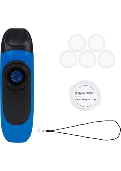 Kazoo Profesyonel Olarak Playsmusical Instrument, Öğrenmesi Kolay Kazoo Gitar Eşlik Enstrümanları, Mavi (Yurt Dışından)