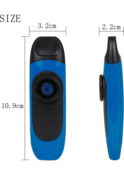 Kazoo Profesyonel Olarak Playsmusical Instrument, Öğrenmesi Kolay Kazoo Gitar Eşlik Enstrümanları, Mavi (Yurt Dışından) fırsatları