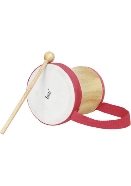 Erken Eğitim ve Çocuk Perküsyonu Için Irin Ahşap Bongo Davul, Ahşap Djembe Davul Seti (Kırmızı) (Yurt Dışından)