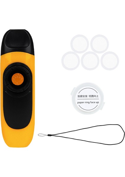 Kazoo Profesyonel Olarak Playsmusical Instrüman, Öğrenmesi Kolay Kazoo Gitar Eşlik Enstrümanları, Sarı (Yurt Dışından)