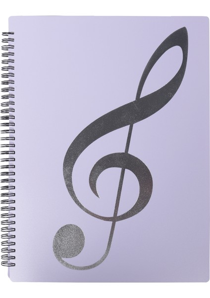 Notalar Klasör, 60 Sayfa Kapasite, Notalar/tutucu, Mektup Boyutu A4&#39;e Uyar, Wrebable &amp; Sepetilebilir (Mor) (Yurt Dışından)