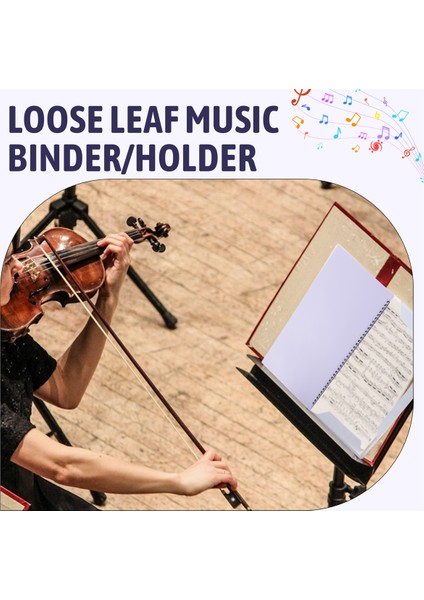 Notalar Klasör, 60 Sayfa Kapasite, Notalar/tutucu, Mektup Boyutu A4&#39;e Uyar, Wrebable &amp; Sepetilebilir (Mor) (Yurt Dışından) fırsatları