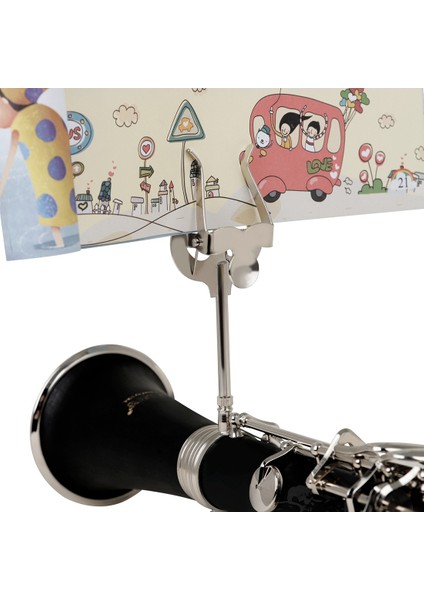 Gümüş Klarnet Notası Klips Kelepçesi Kelepçesi Klarnet Tuba Parçaları Için Lir Pirinç Müzik Aleti (Yurt Dışından) modelleri