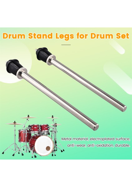 2 Adet Davul Bacakları Davul Bacak Kelepçesi Davul Seti Aksesuar Braketi Taşınabilir Profesyonel Aksesuarlar Kısa (Yurt Dışından) fırsatları