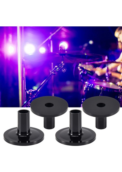 8pcs Zil Kolları 8pcs 38X26MM Siyah Davul Zerse Kılıf (Yurt Dışından) indirimleri