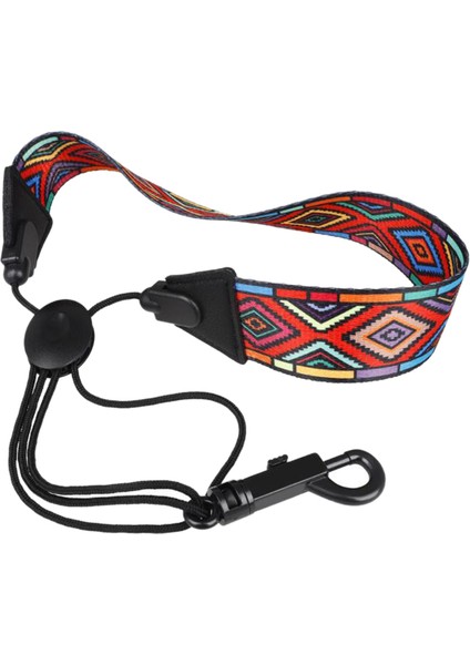 Saksafon Boyun Askısı, Yuva / Tenor / Soprano Sax Red Için (Yurt Dışından)