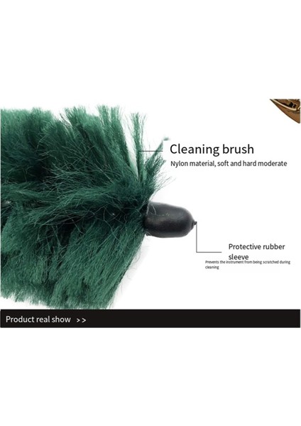 Soprano Saksafon Temizleme Fırçası, Ultra Fiber Fırça Temizleyici Bakım Aracı Koruma Aracı (Yurt Dışından) fiyatları