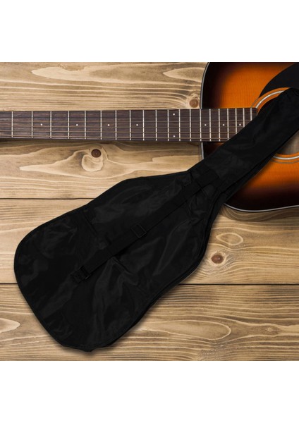 38INCH Gitar Çantası Oxford Kumaş Omuz Konser Çanta Çantası Cep Gitar Parçaları ve Aksesuarları (Yurt Dışından) fırsatları