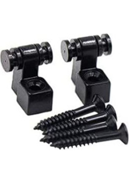 Elektro Gitar Pikap Tekne Stili Çıktı Jakı Silindir Tarzı Gitar Dize Tutucular Gitar Parça, Siyah (Yurt Dışından) indirimleri