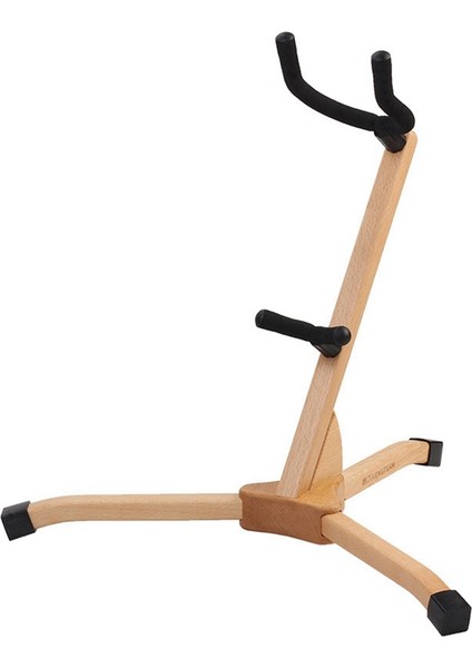 Longteam Kayın Ahşap Alto Saksafon Stand Tenor Saksafon Aksesuarları Tutucu Ekran Standı (Yurt Dışından)