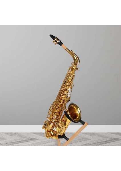 Longteam Kayın Ahşap Alto Saksafon Stand Tenor Saksafon Aksesuarları Tutucu Ekran Standı (Yurt Dışından) modelleri