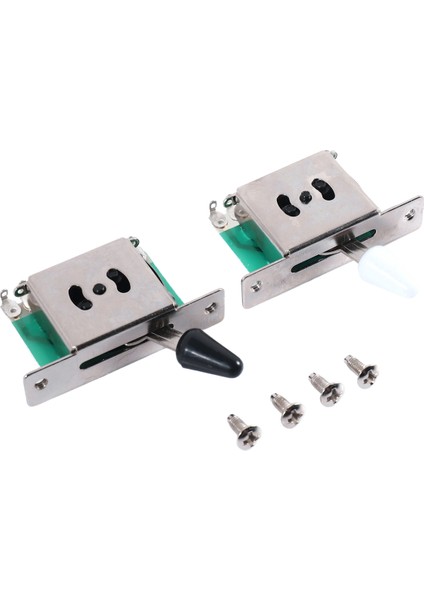 2pcs St/sq Serisi Için 5 Yolu Pikap Seçici Geçiş Anahtarı Elektro Gitar Vardiyalı Anahtarlar (Yurt Dışından)