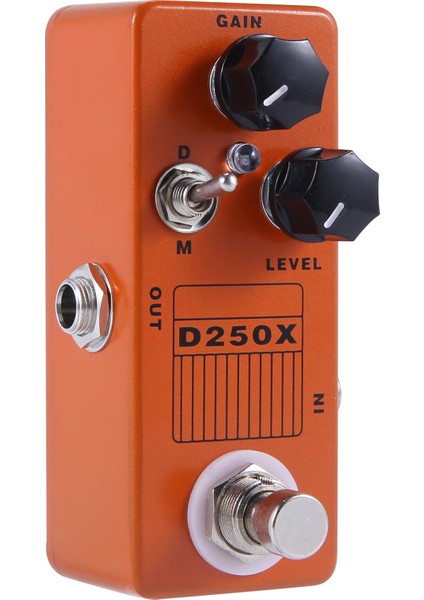 Mosky D250X Mini Overdrive Preamp Gitar Etki Pedalı Gerçek Baypas Anahtarı (Yurt Dışından)