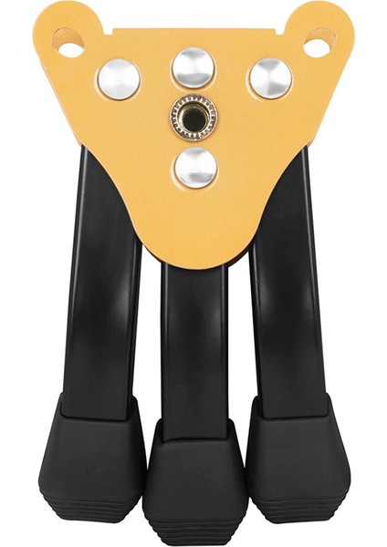 Flüt Klarnet Standı Katlanabilir ve Çıkarılabilir Kalın Sarı Taban (Yurt Dışından)